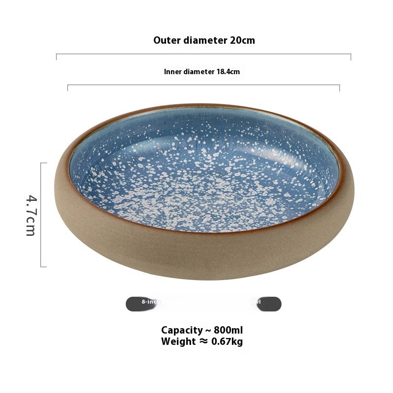 Creative Ceramic Household Plate
