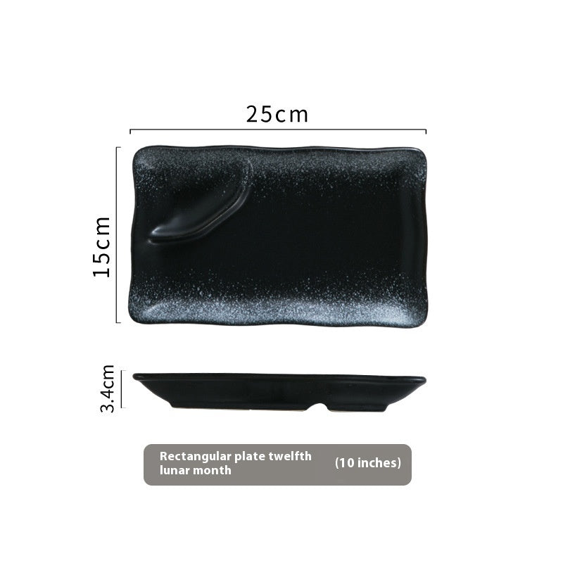 Rectangular Ceramic Plate