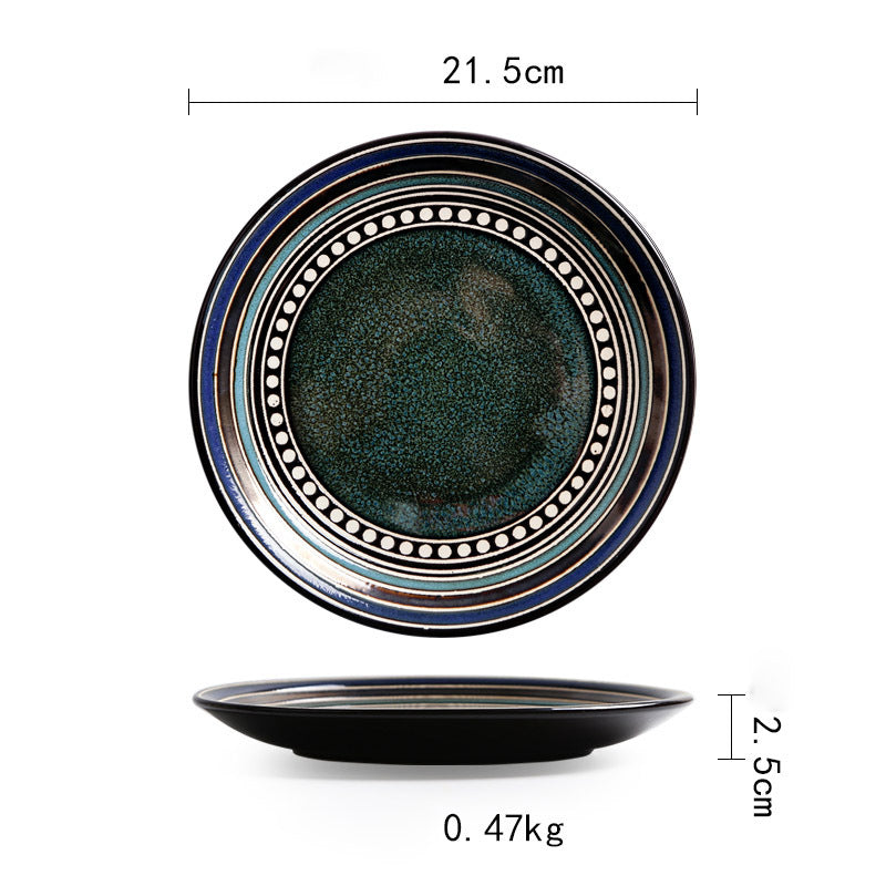 Ceramic Flat Creative Plate