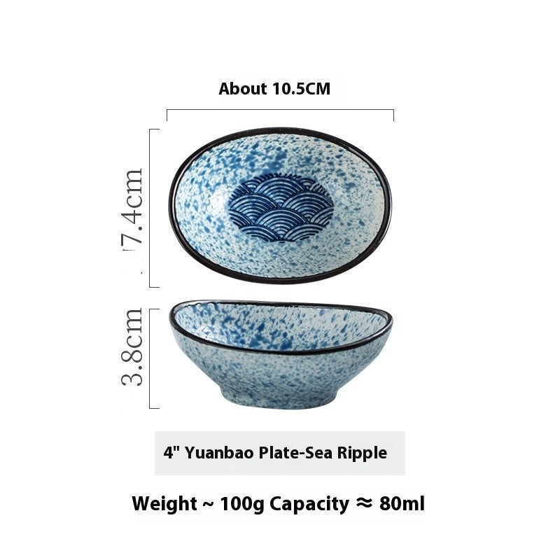 Creative Sauce Dish Ceramic Plate