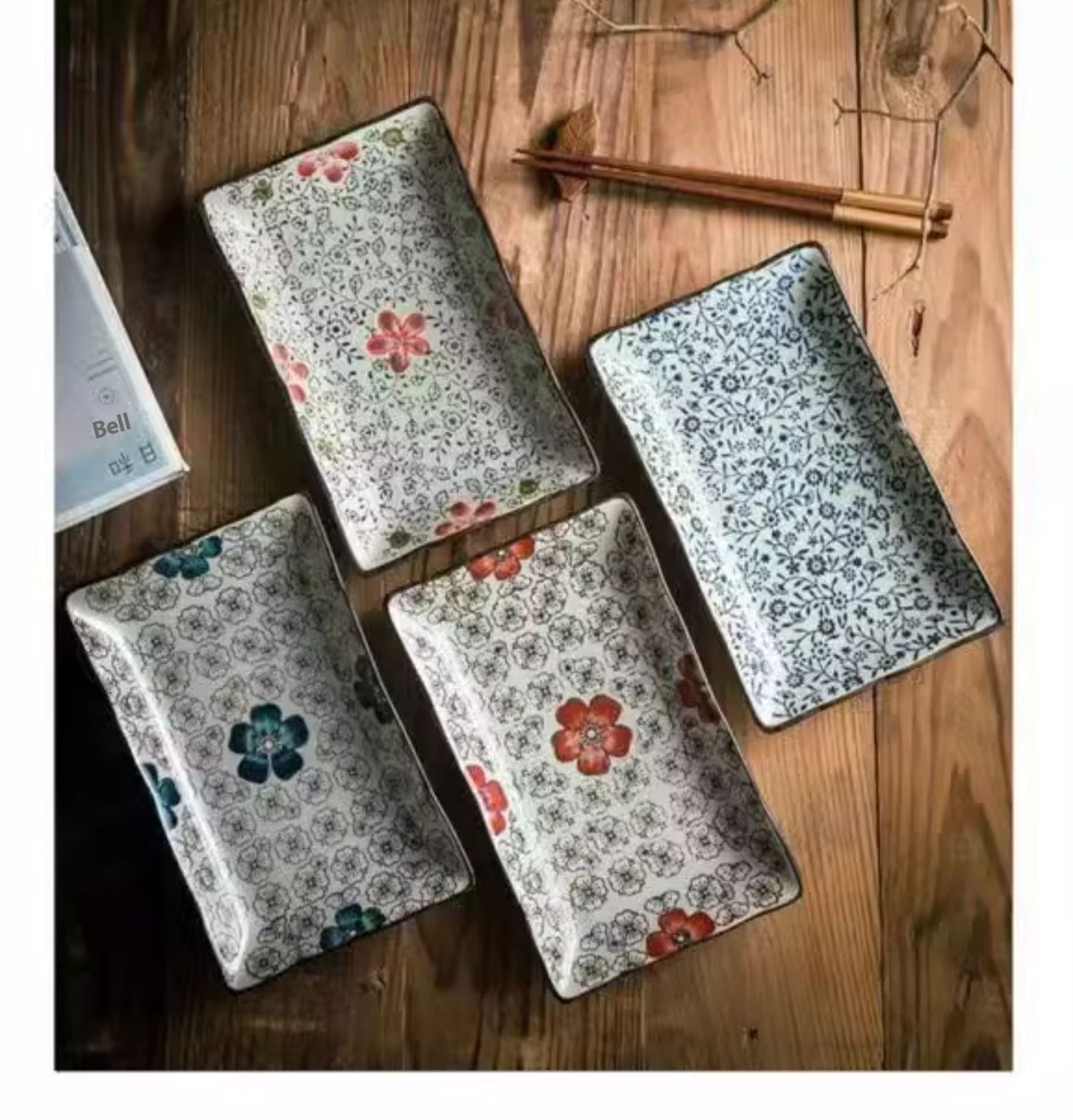 Sushi Creative Ceramic Rectangular Plate