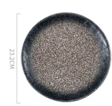 Ceramic Home Round Western Food Plate