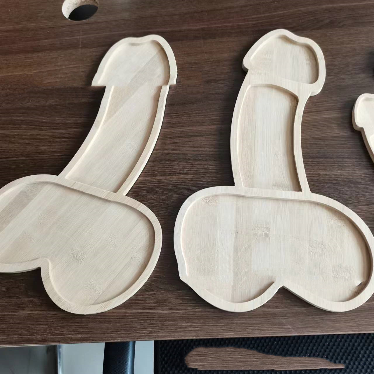 Funny Wooden Party Plate