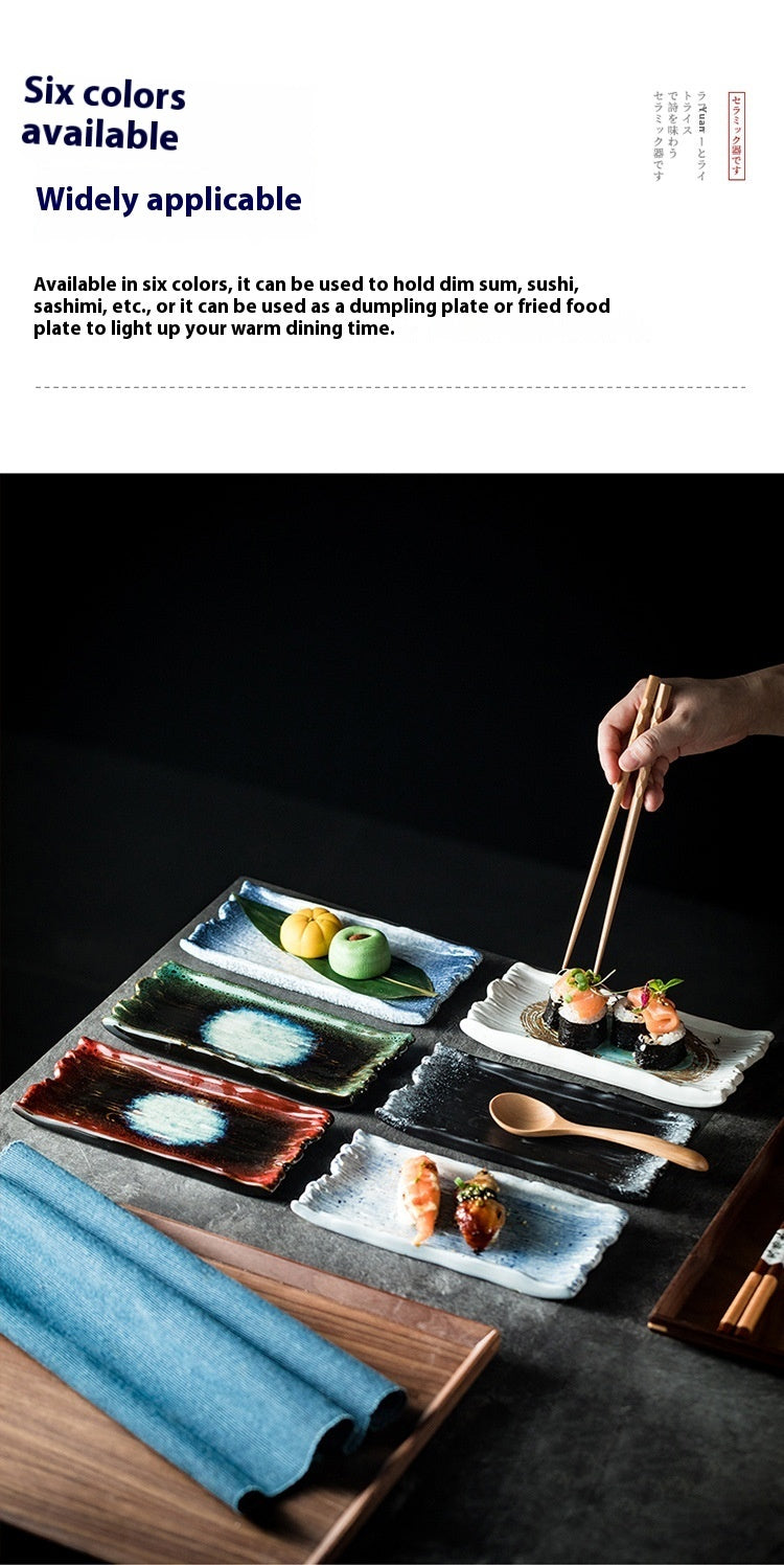 Large Western Specialty Ceramic Flat Plate