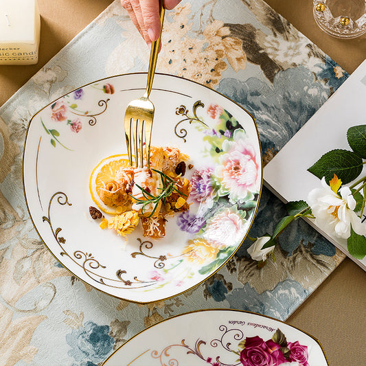 Irregular Shape Creative Plate