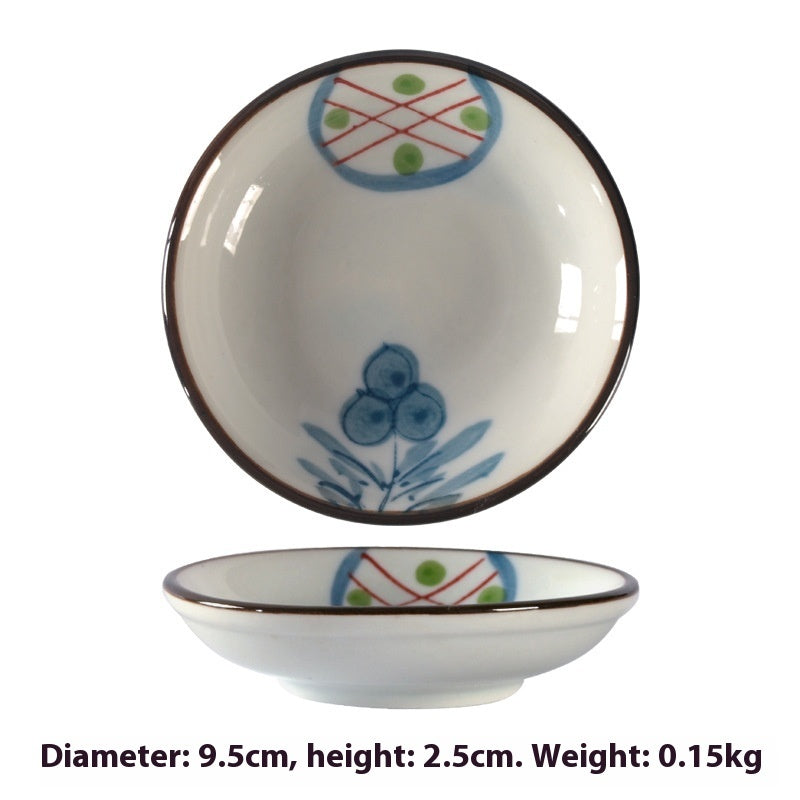 Simple Style Round Ceramic Plate