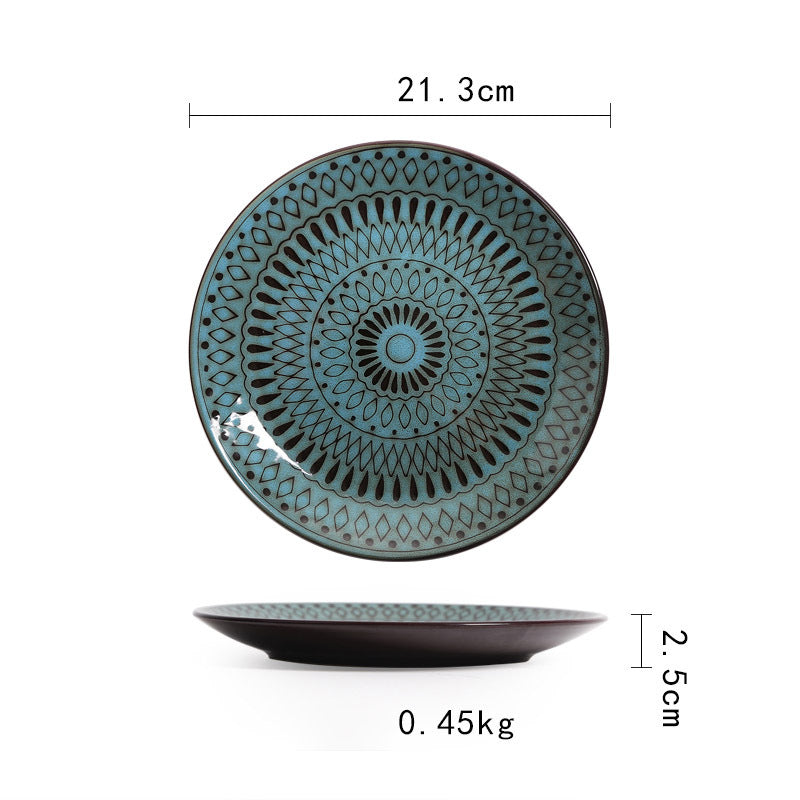 Ceramic Flat Creative Plate