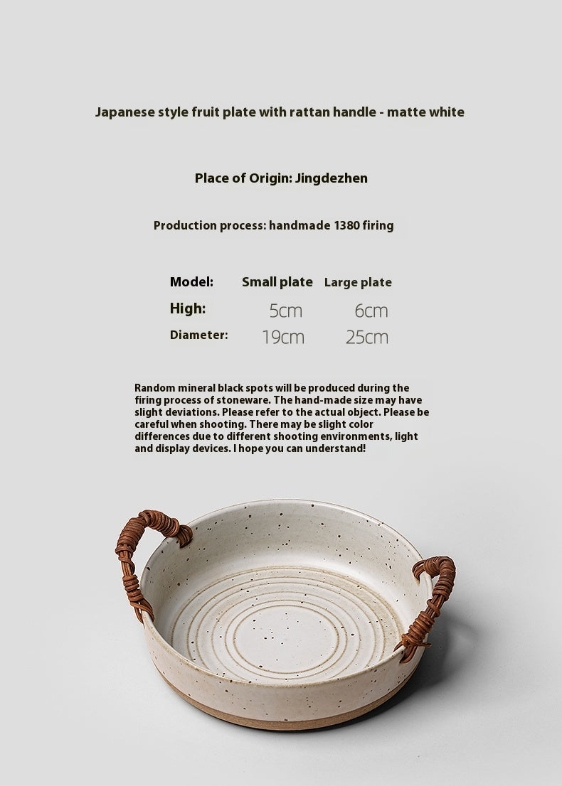 Retro Creative Ceramic Plate