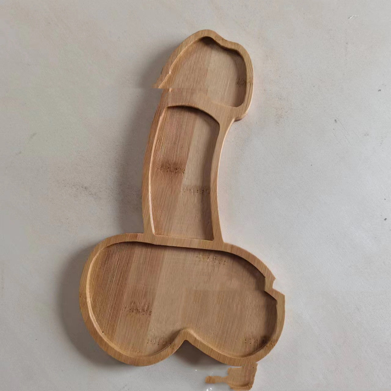 Funny Wooden Party Plate