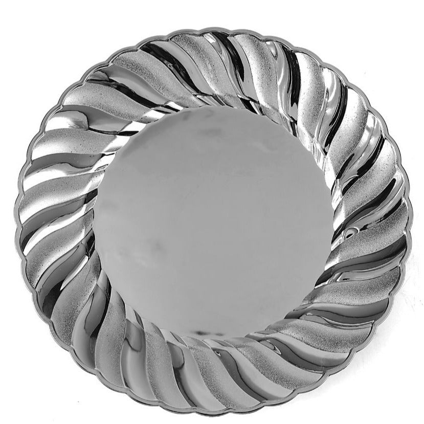 Plastični okrugli tanjur