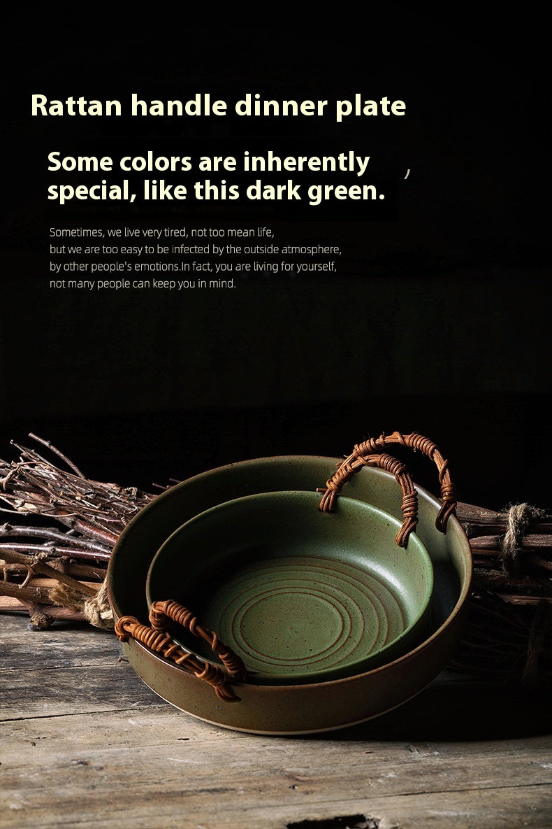 Retro Creative Ceramic Plate