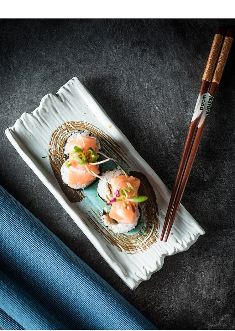 Large Western Specialty Ceramic Flat Plate