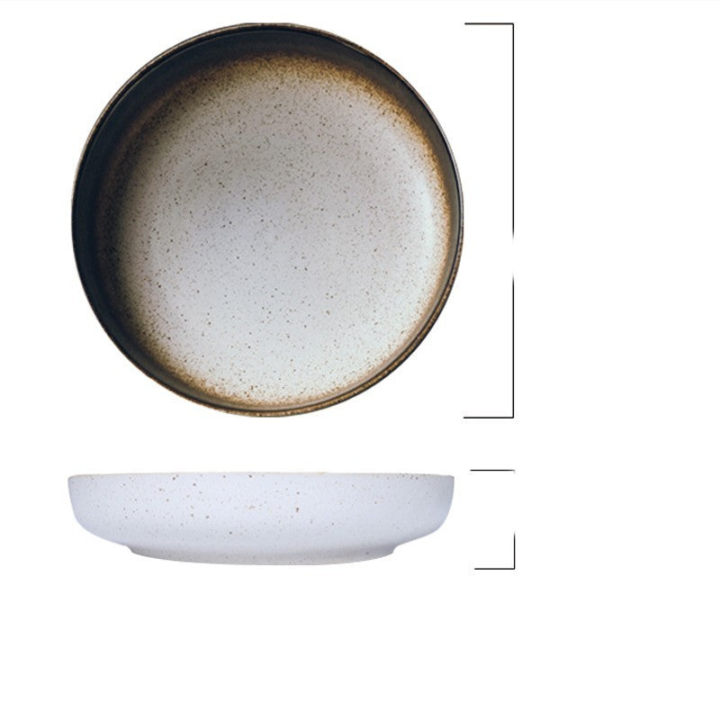 Ceramic Large Deep Plate