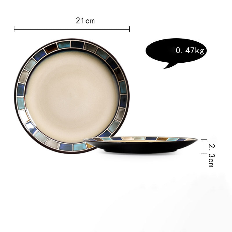 Ceramic Flat Creative Plate