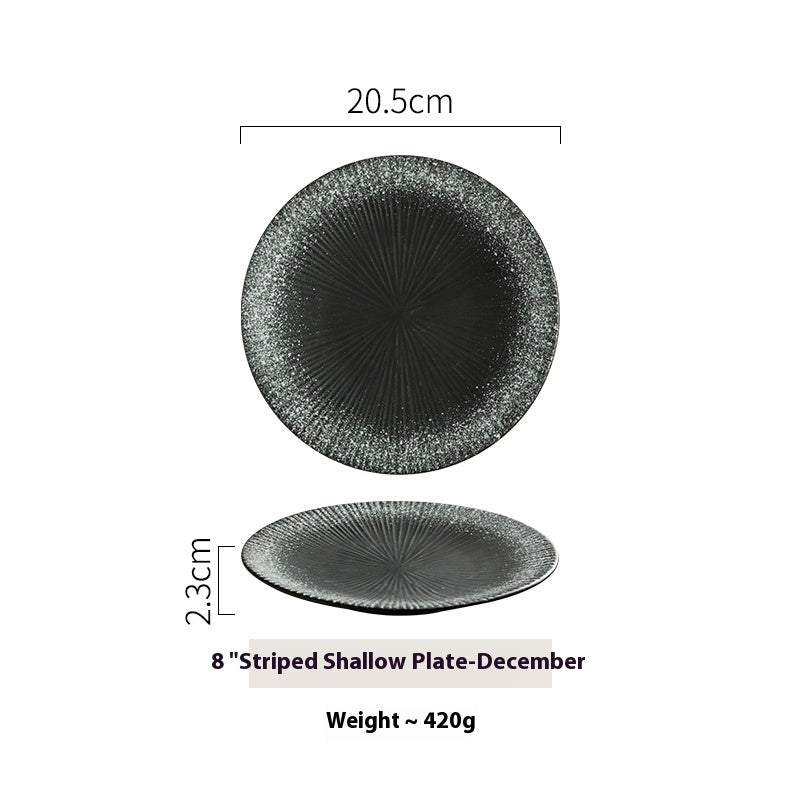 Western Cuisine Ceramic Plate