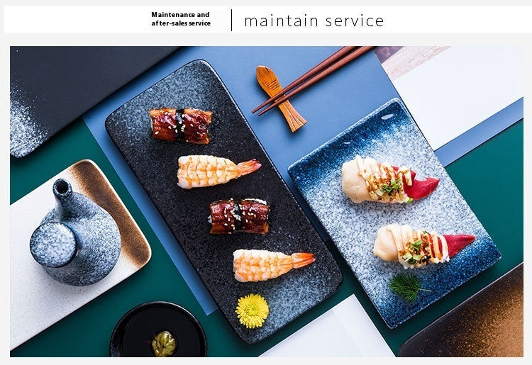 Elegant Creative Ceramic Plate Household