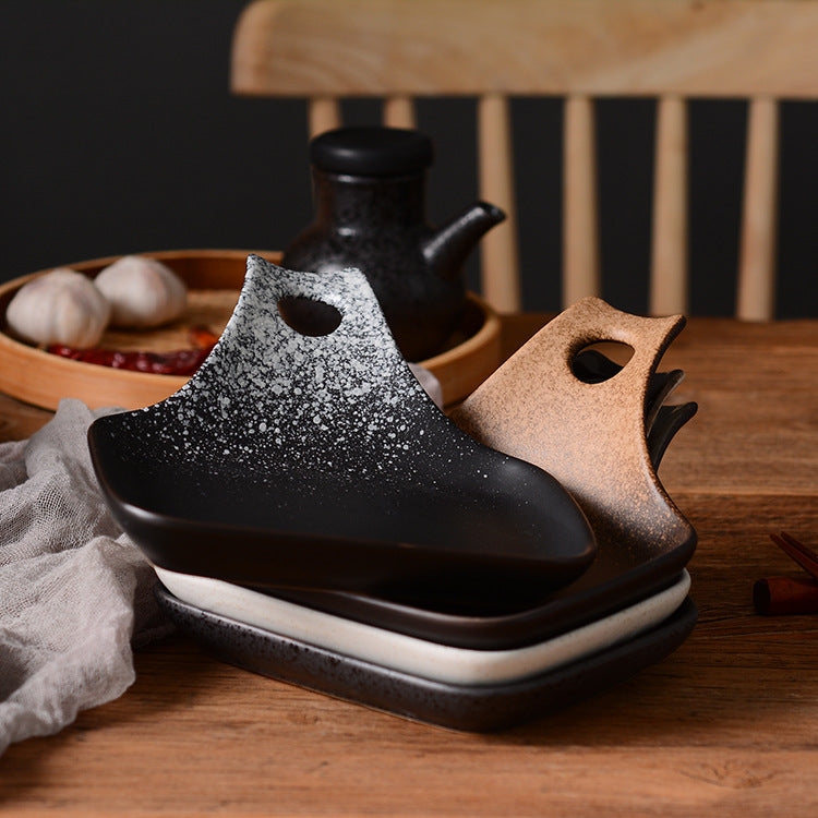 Keramički tanjur za posuđe nepravilnog oblika