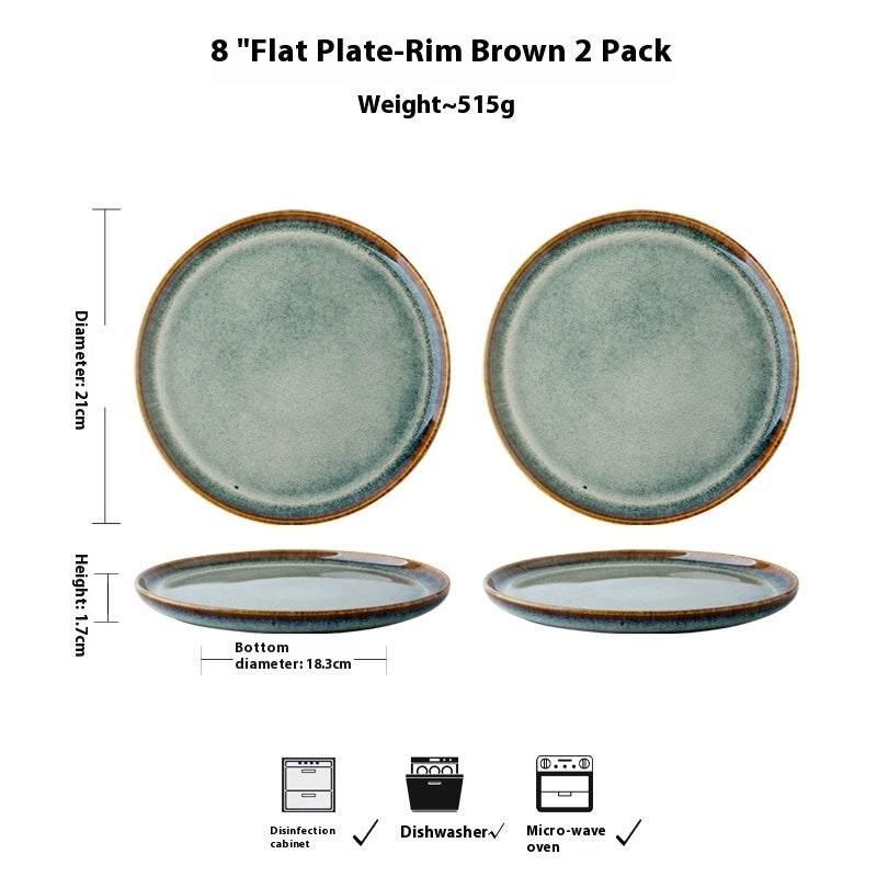 Ceramic Classic Plate Bowl