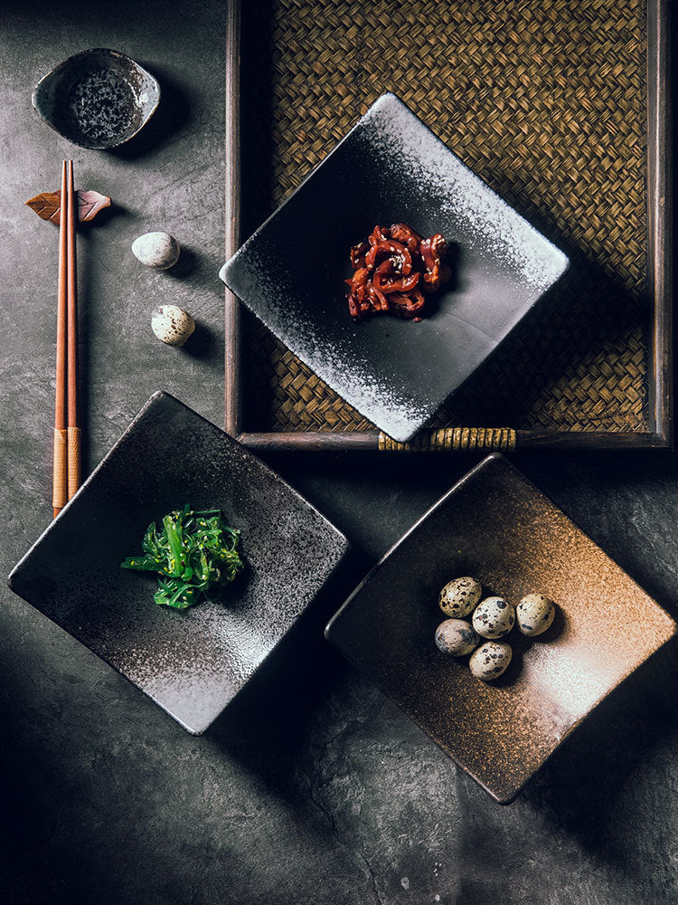 Restaurant Tableware Ceramic Curved Creative Plate