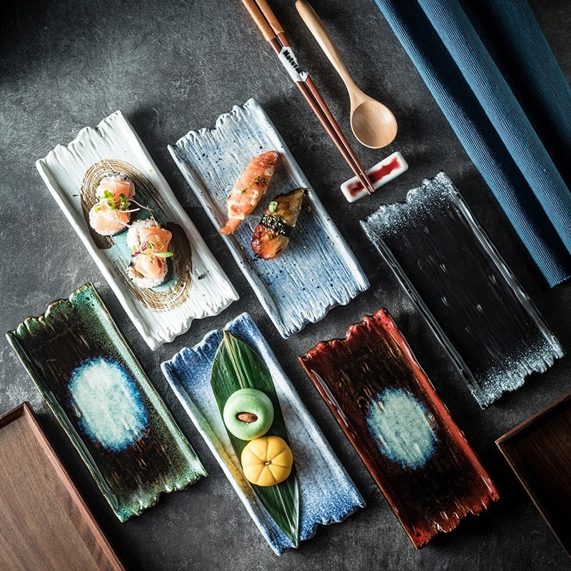 Large Western Specialty Ceramic Flat Plate