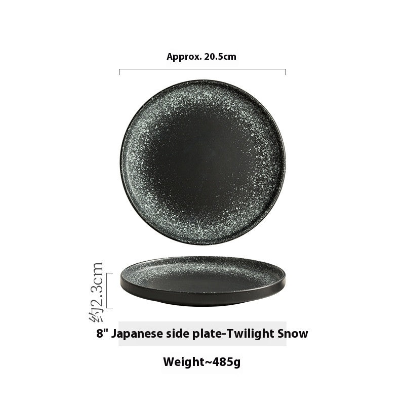 Ceramic Western Cuisine Plate Household Steak Plate