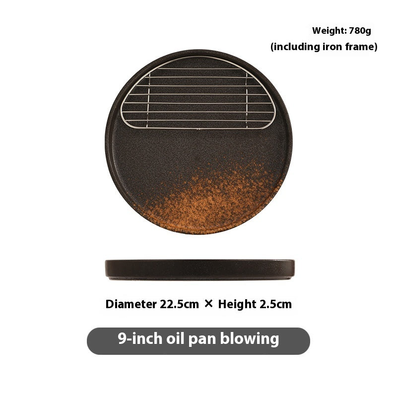 Creative Retro House Plate