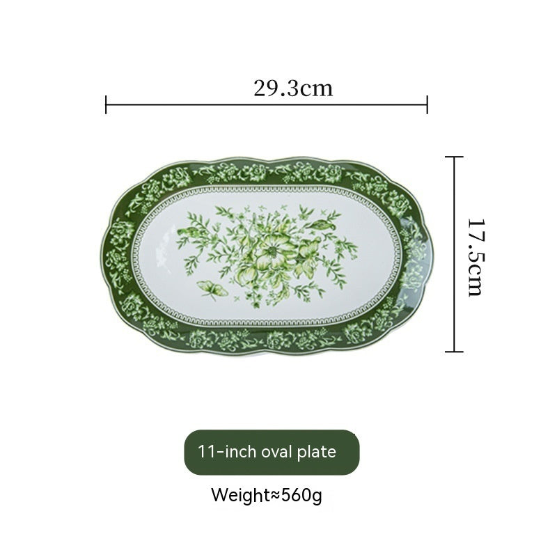Classical Ceramic Dinner Plate