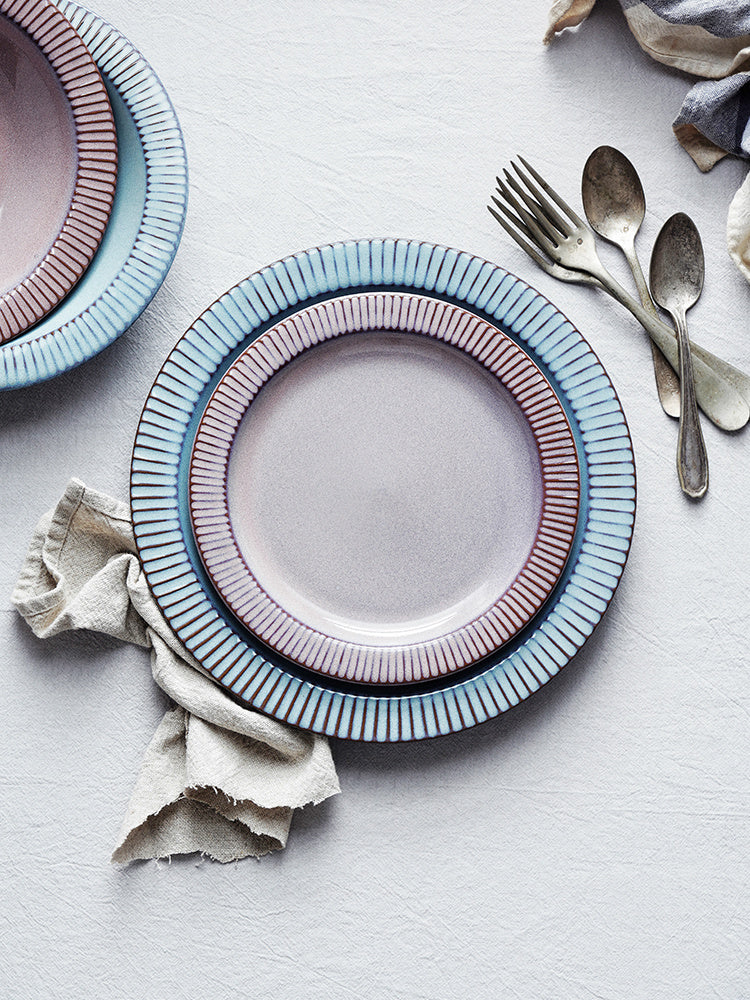 Creative Ceramic Round Western Plate