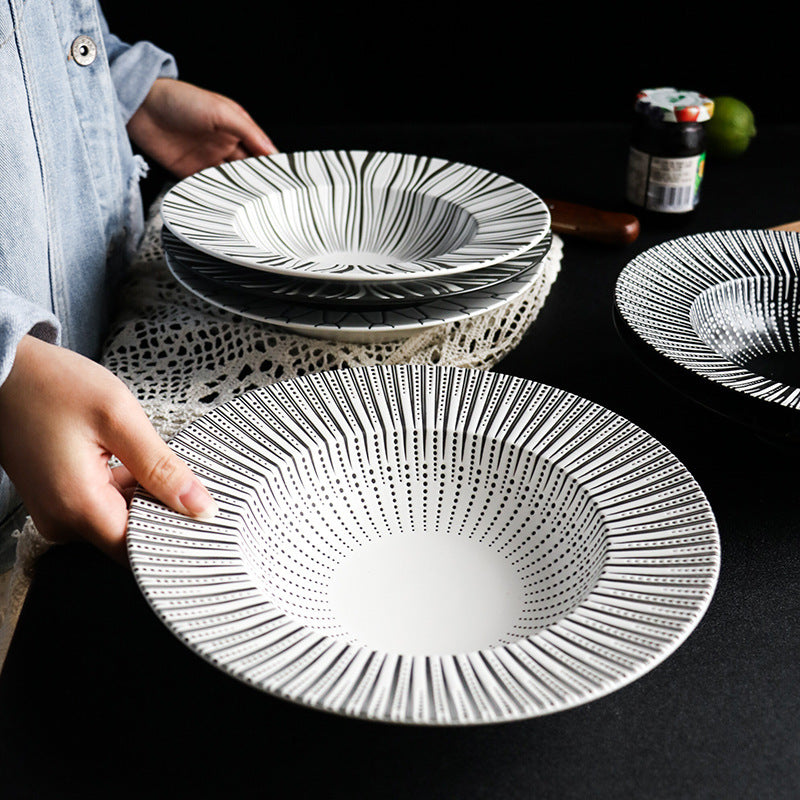 Creative Lines Pattern Plates