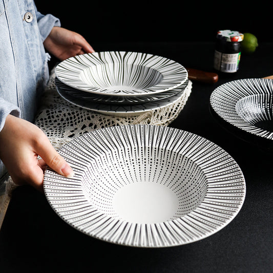 Creative Lines Pattern Plates