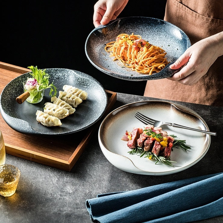 Creative Binaural Ceramic Plate