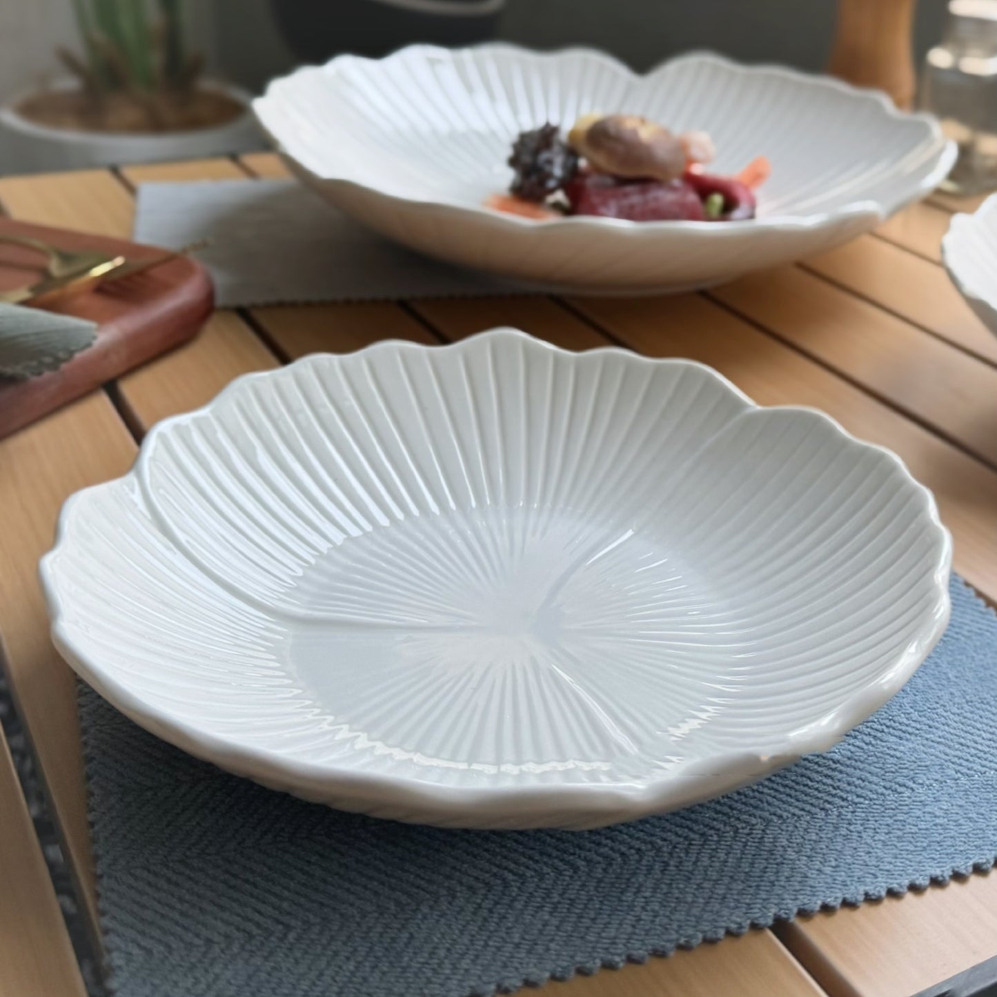 Ceramic Advanced White Plate