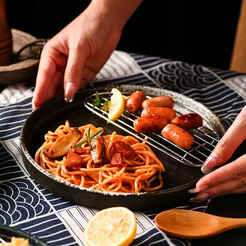 Creative Retro House Plate