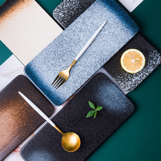 Elegant Creative Ceramic Plate Household