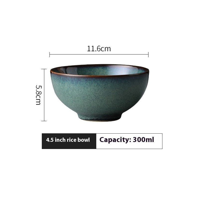 Creative Retro Style Ceramic Plate Bowl