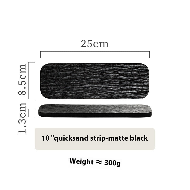 Dugi tanjur sushi roštilj sashimi ljuljački tanjur