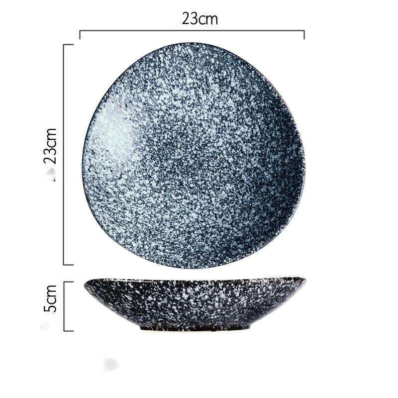 Nordic Elegance Porcelain Plate Collection