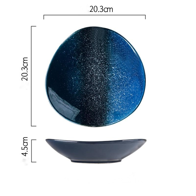 Nordic Elegance Porcelain Plate Collection