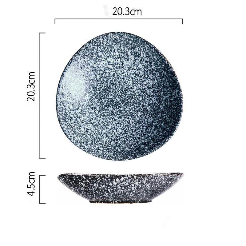 Nordic Elegance Porcelain Plate Collection