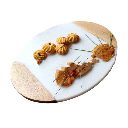 Creative Marble Flat Plate