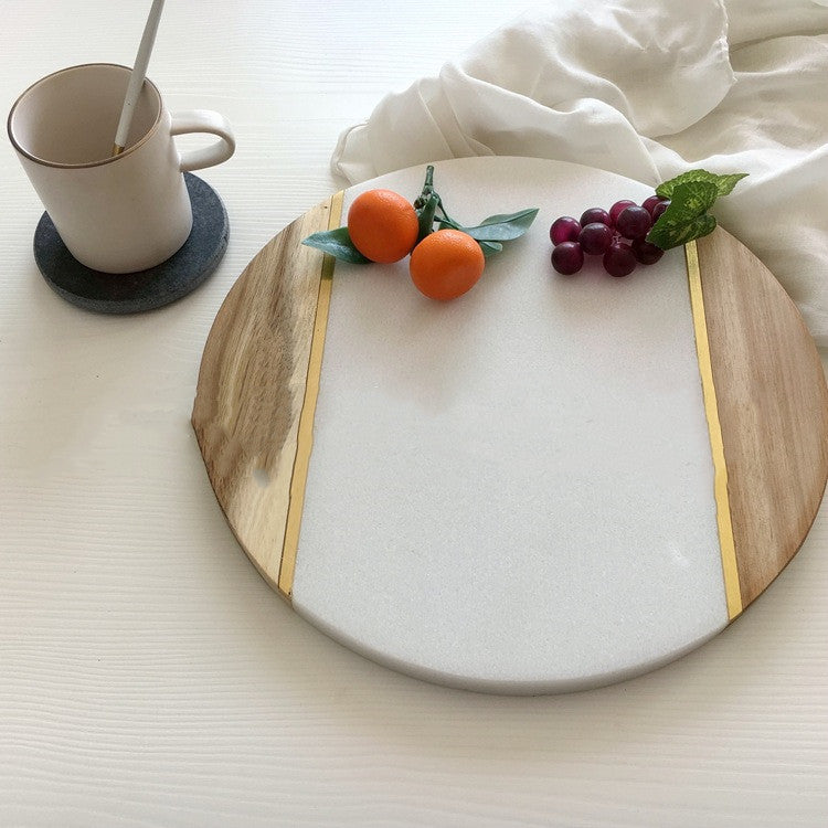 Creative Marble Flat Plate
