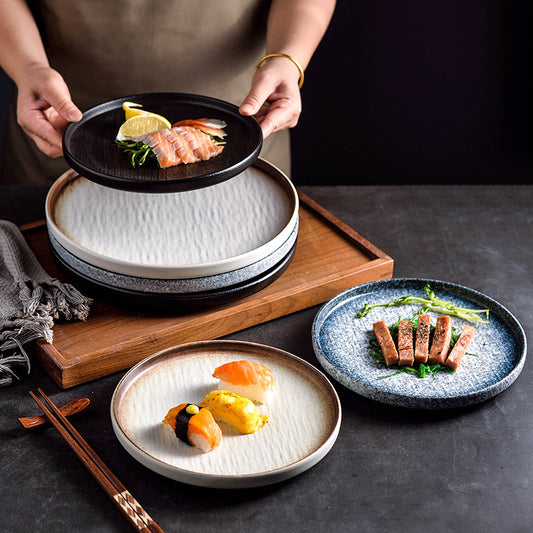 Household Steak Plate Ceramic Western Cuisine Plate