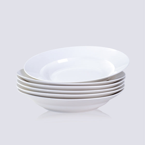 Pure White Deep Soup Plate