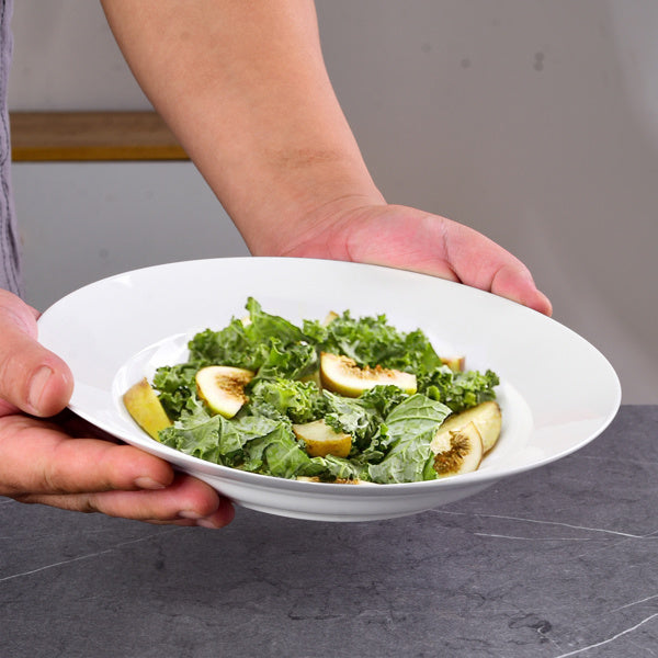 Pure White Deep Soup Plate