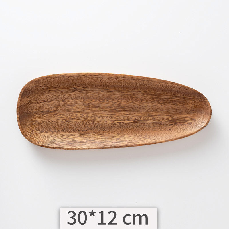 Wooden Irregular Shape Plate