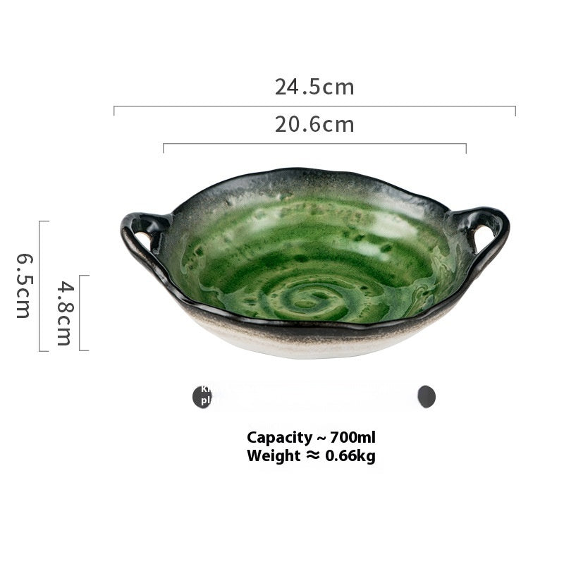 Creative Deep Ceramic Plate