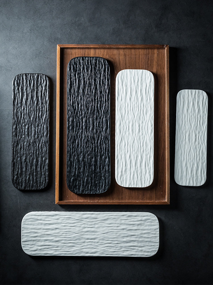 Dugi tanjur sushi roštilj sashimi ljuljački tanjur