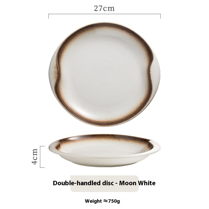 Creative Binaural Ceramic Plate