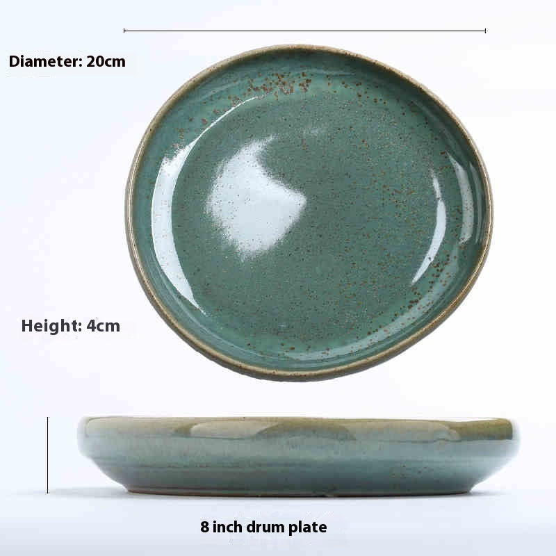 Simple Ceramic Irregular Shaped Creative Plate
