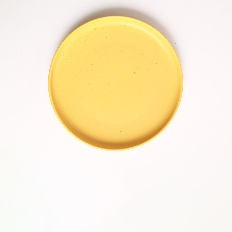 Creative Ceramic Simple Flat Plate